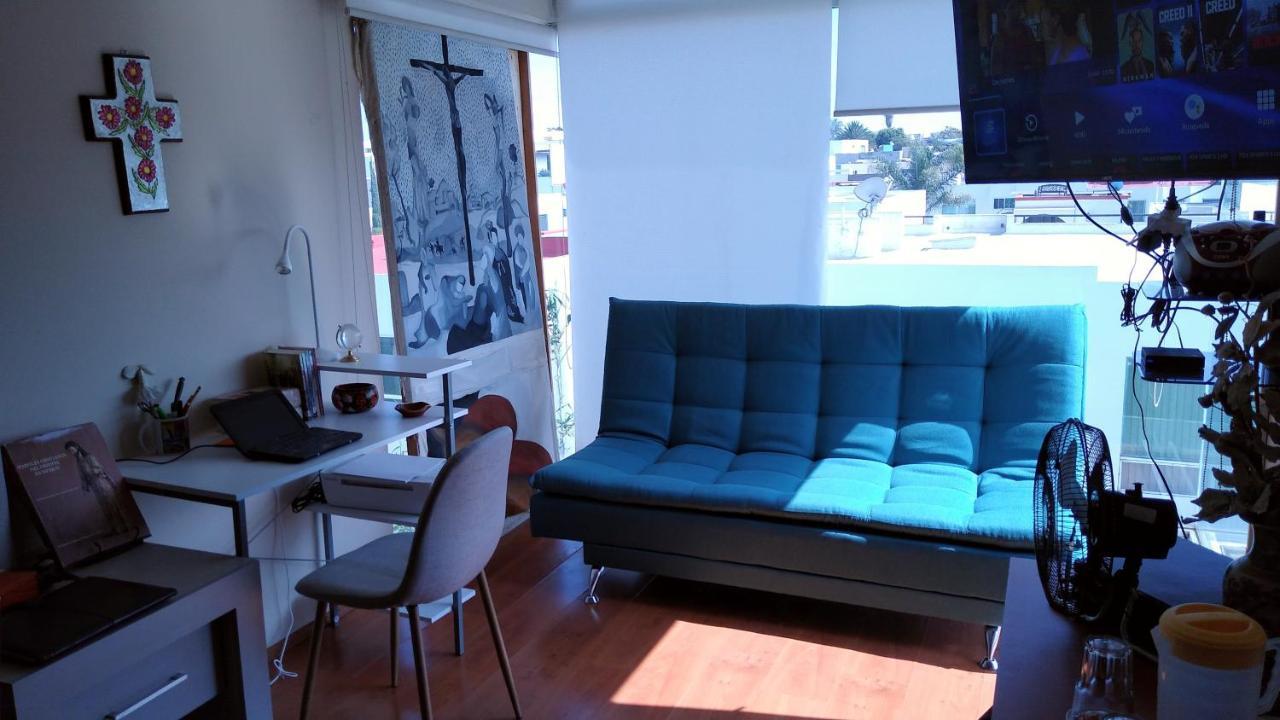 Habitacion Matrimonial Con Cama Y Sofa Para Cuatro Personas Tlaxcalancingo Eksteriør bilde