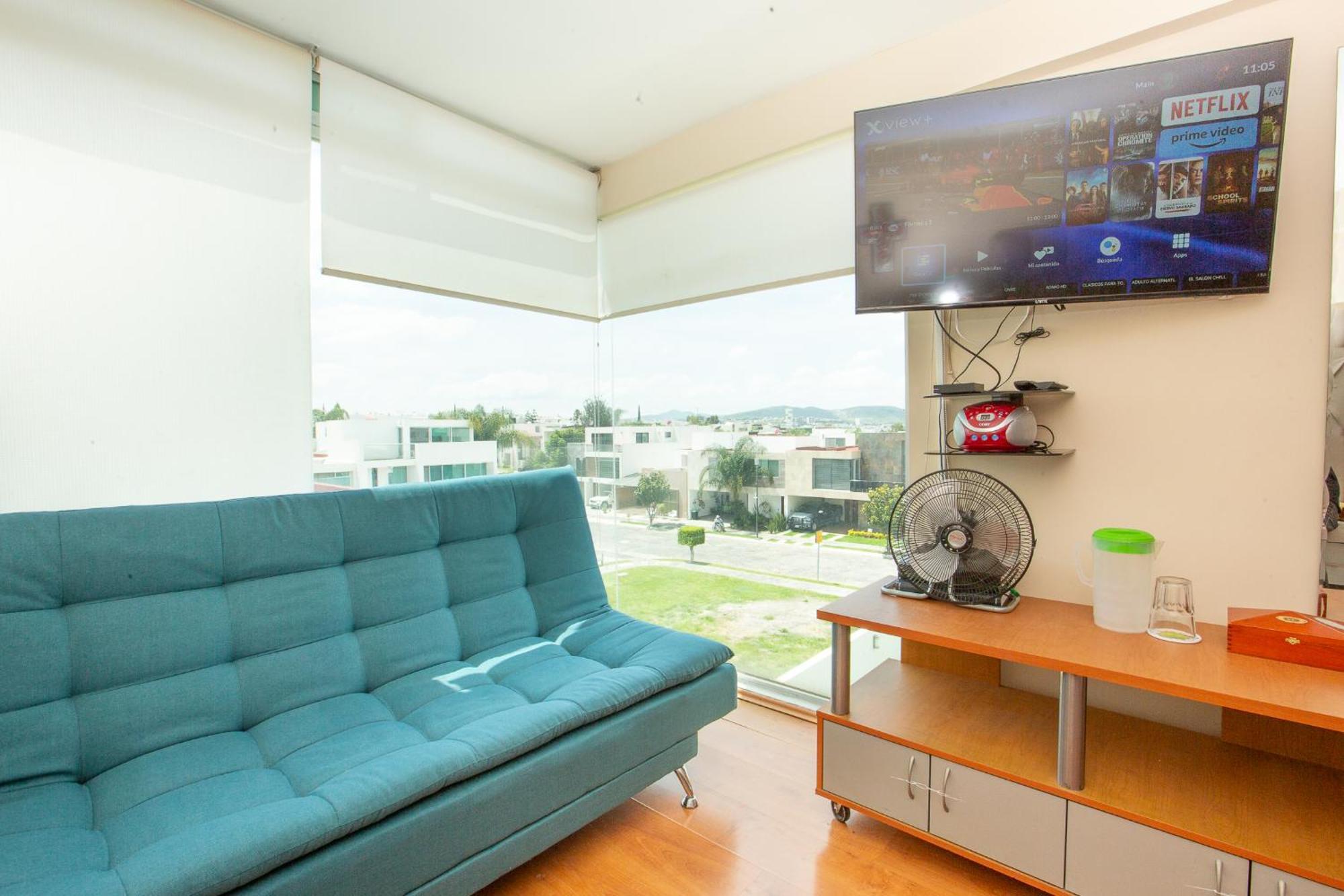 Habitacion Matrimonial Con Cama Y Sofa Para Cuatro Personas Tlaxcalancingo Eksteriør bilde